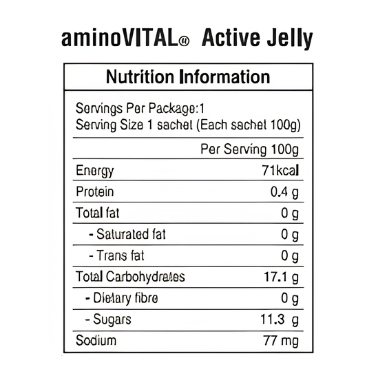 aminoVITAL® ACTIVE Jelly (100g)