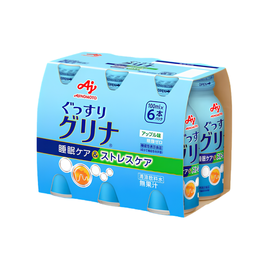 Ajinomoto Glyna Drink For Sleep & Stress 6P (100ml)