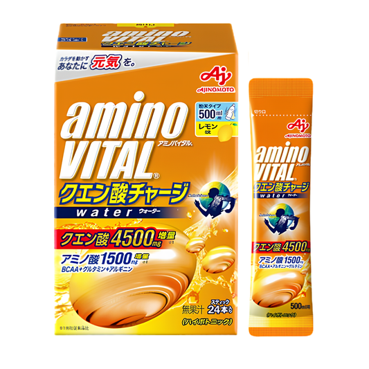aminoVITAL® Citric Acid Charged Water 24P/Box (11.8g)
